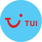 TUI logo Vakantiebeurs 2023