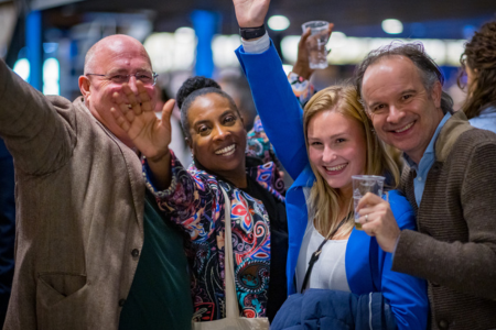 Deelnemers tijdens de voorgaande editie van Vakantiebeurs