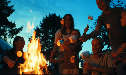 Marshmellows roosteren